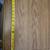 WOOD TABLE WITH INSERT AND 4 ROLLING LEATHER CHAIRS 8 thumbnail