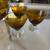 Vintage Aseda Glasswork Swedish 9” Decanter with 5 small coupe glasses 8 thumbnail
