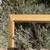 VNTG Mid Century Carved Distressed & Gilded Wood Art Mirror Frame 9 thumbnail