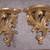 Ornate Gilt Vintage Wood Corbels 13" length top to bottom. ONLY $30.00 1 thumbnail