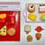 12 Food Erasers with Tray, 4 Brand New 1 thumbnail