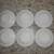 Lot Of 6 Homer Laughlin Saucers, 6", Celeste 5 thumbnail