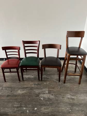 Restaurant tables and chairs 1