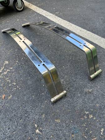 Heavy-Duty Curved Chrome Couch / Sofa Support Brackets – Set of 2 1