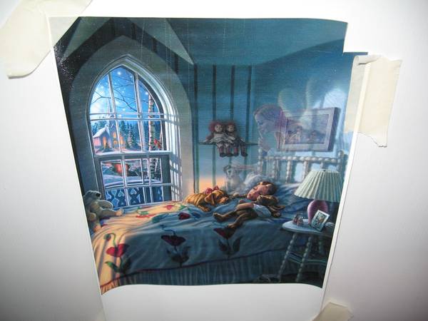 James Meger - Dreams Come True on Canvas 10.5 x 9 Inches 1