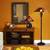 Two Light Mica Shade Table Lamp in Rust Finish 4 thumbnail