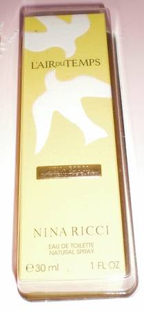 New in Box 'air du Temps by Nina Ricci, 1 oz Eau De Toilette Spray 1