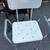 Shower Chair / Shower Bench with Backrest 1 thumbnail