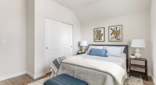 Package lockers, EV charging stations, 3 BD 1