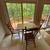 Solid Oak Drop-Leaf Dining Set – Table & 3 Chairs 2 thumbnail