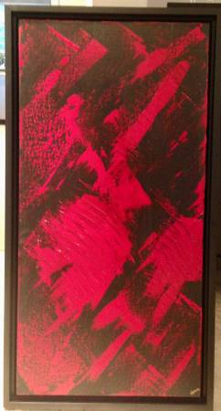RED TANGO Original Acrylic Art 1