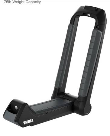 Thule foldable roof rack kayak holder 1