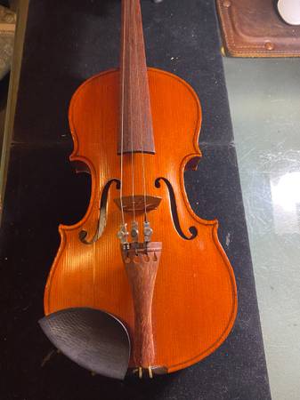 Antiques Violin Made Canton China 1