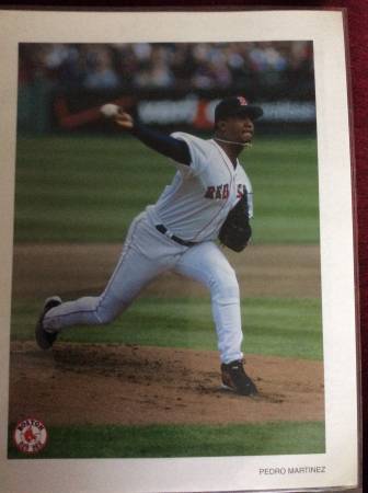 Pedro Martinez (8x10) Red Sox picture, in action! 1