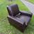 Leather arm chair recliner 1 thumbnail