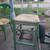 Nice Wicker Seat solid wooden bar stool 3 thumbnail