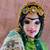 Hand-decorated Middle Eastern collectible doll in ethnic outfit 5 thumbnail