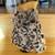 Super Cute Faux Fur Coat Wine Cover, MINT Condition! 2 thumbnail