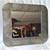 MIRROR TIN 16 X 18"H MEXICO     VINTAGE 3 thumbnail