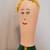 Vintage Folk Art Wooden Bowling Pin Girl Scout Whimsical 8 thumbnail