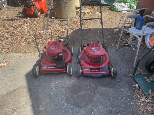 2-Toro 22”  mowers 1