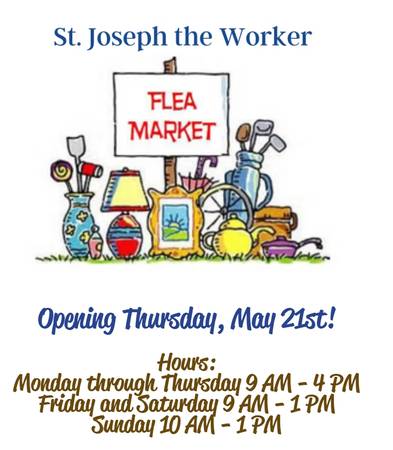 St Joseph the Worker's Annual Flea Market - OPEN 1