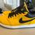Nike Air Jordan 1 Low Yellow University Gold Black Mens Size 11.5 3 thumbnail