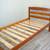 NEW SOLID WOOD TWIN BED FRAME 2 thumbnail