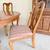 Solid Oak Dinning Table w/ 2 leaves & 4 Chairs 5 thumbnail