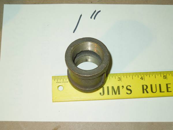 HEAVY DUTY 1inch BRASS COUPLING 1