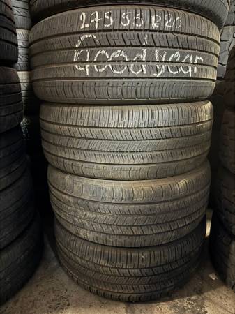 20" Tires Set of Used 275/55R20 Goodyear 1