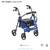 Duet folding transport Wheelchair and Rollator Walker 3 thumbnail