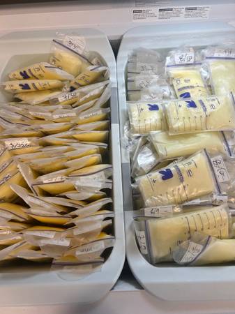 Frozen Breastmilk for Sale 1