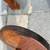 Scandinavian / Danish Modern turned teak table lamp A283 6 thumbnail