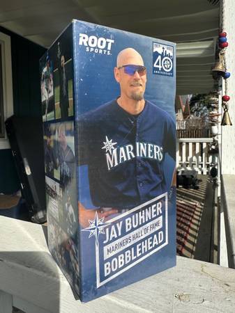 Seattle Mariners Jay Buhner Bobblehead NIB 1