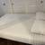 SLEEPER SOFA BED / FUTON - WHITE - TWO PILLOWS - GREAT CONDITION 3 thumbnail