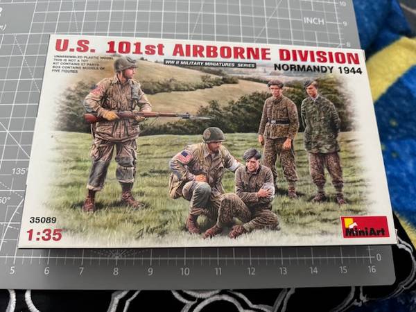 Miniart 1/35 Scale U.S. 101st Airborne Division Normandy 1944 Model Ki 1