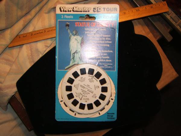 Statue Of Liberty View-Master 3D Tour 3 Reel Packet SEALED. 21 Picture 1