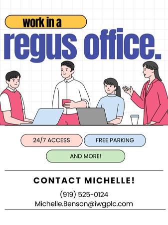 Work in a Regus office! 1