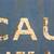 Vintage Industrial Caution Private Estate UK Wood Steel Sign 1940s 8 thumbnail
