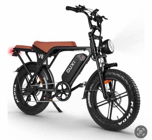 Electric Bike, V8 Electric Mountain Bike With 750W 1