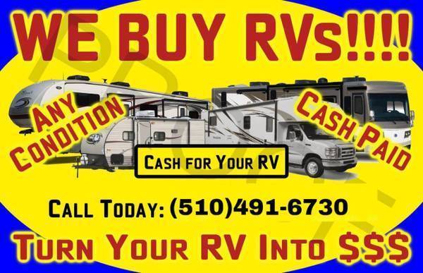 TOP CASH FOR RVS BOATS FIFTHWHEELS TRAVEL TRAILERS 1