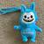 BuzzBallz LaBuzzy Labubu Spoof Blue Plush Charm 1 thumbnail