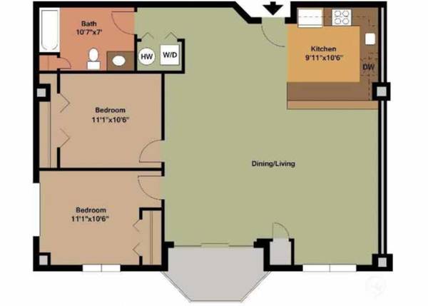 $2,325 / 2br - 1125ft2 - Spacious Walk-in Closets, Open Floor Plan, 24/7 Emergency Maintenance (180 Woodbury St, Manchester, NH)63932189099395124