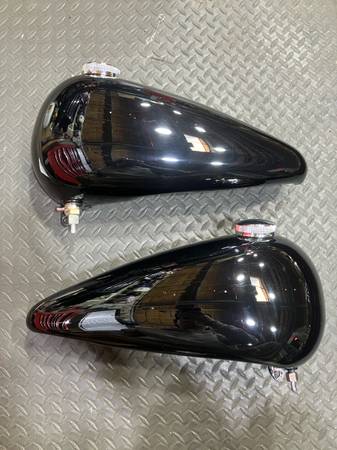 1959 1960 harley davidson panhead gas tanks 1