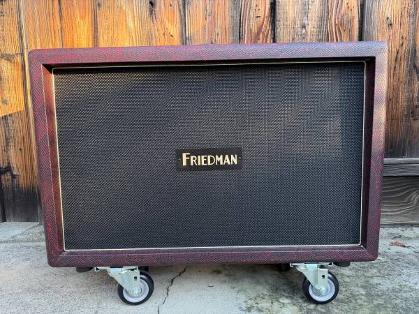 Friedman 212 Cab - Burgundy Anaconda  (OBO) 1