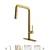 BRAND NEW  Brushed Gold kitchen Faucet 7 thumbnail