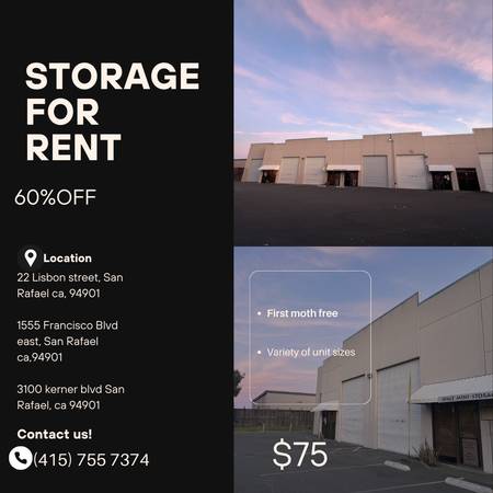 mini-storage available in San Rafael 1