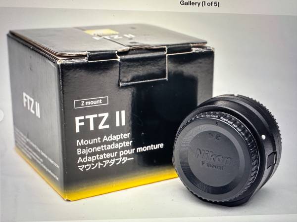 Nikon FTZ II Mount Adapter brand new 1