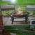 28 INCH ROUND WOOD BURNING FIRE PIT with grilling rack 1 thumbnail